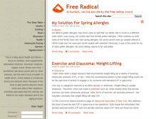 Tablet Screenshot of freeradicalfederation.com